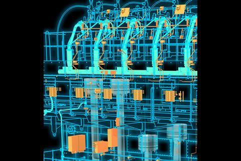 WinGD has enhanced its engine simulation platform to be capable of virtualising the completely integrated hybrid system including all components and verify the efficiency of the integration (Image courtesy of WinGD)